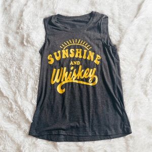 New without tags - Sunshine and Whiskey Tank top